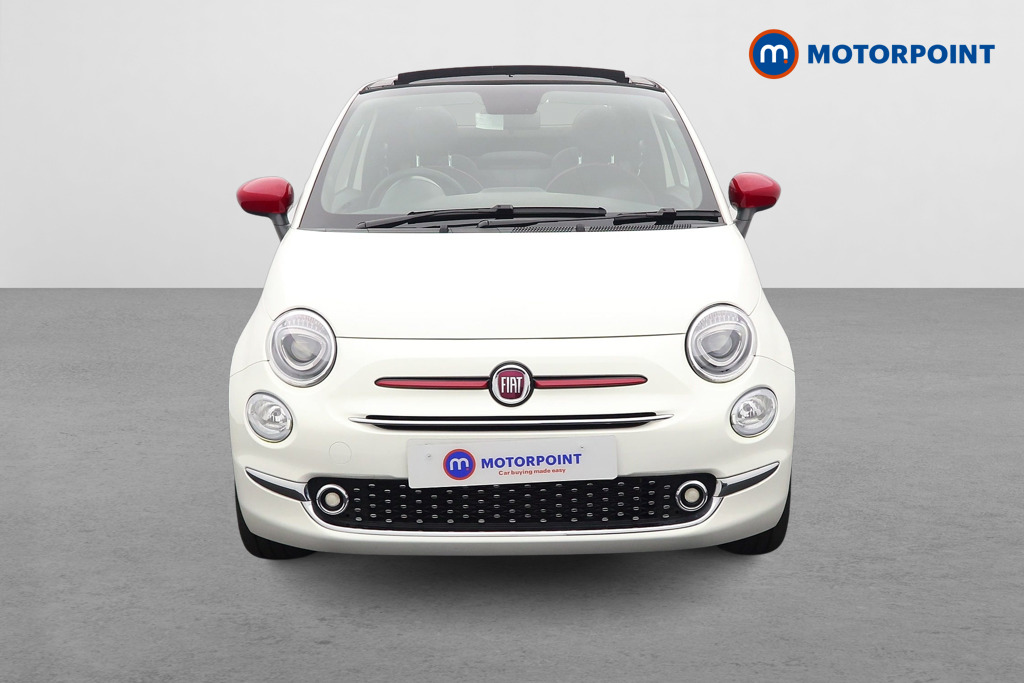 Fiat 500 RED Manual Petrol-Electric Hybrid Convertible - Stock Number (1523161) - Front bumper