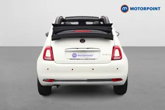 Fiat 500 RED Manual Petrol-Electric Hybrid Convertible - Stock Number (1523161) - Rear bumper