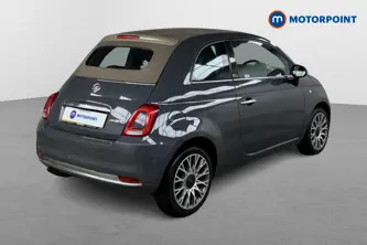 Fiat 500 Star Manual Petrol-Electric Hybrid Convertible - Stock Number (1518482) - Drivers side rear corner