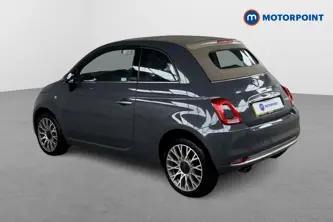 Fiat 500 Star Manual Petrol-Electric Hybrid Convertible - Stock Number (1518482) - Passenger side rear corner