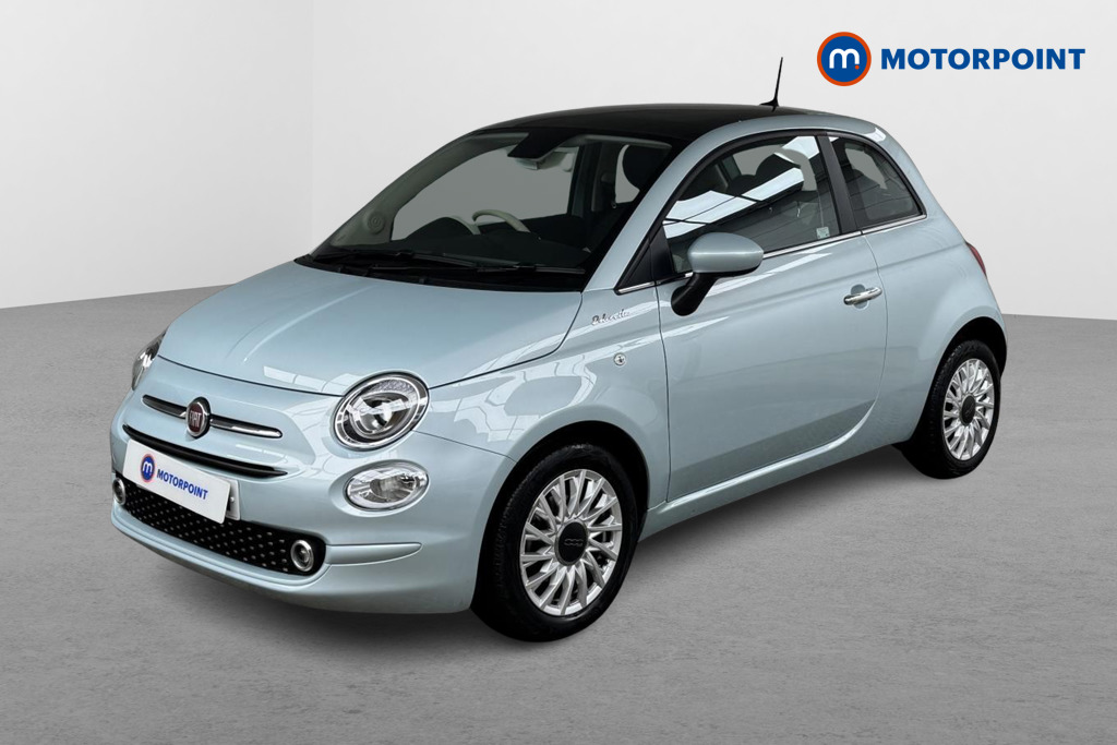 Fiat 500 Dolcevita Manual Petrol-Electric Hybrid Hatchback - Stock Number (1519371) - Passenger side front corner