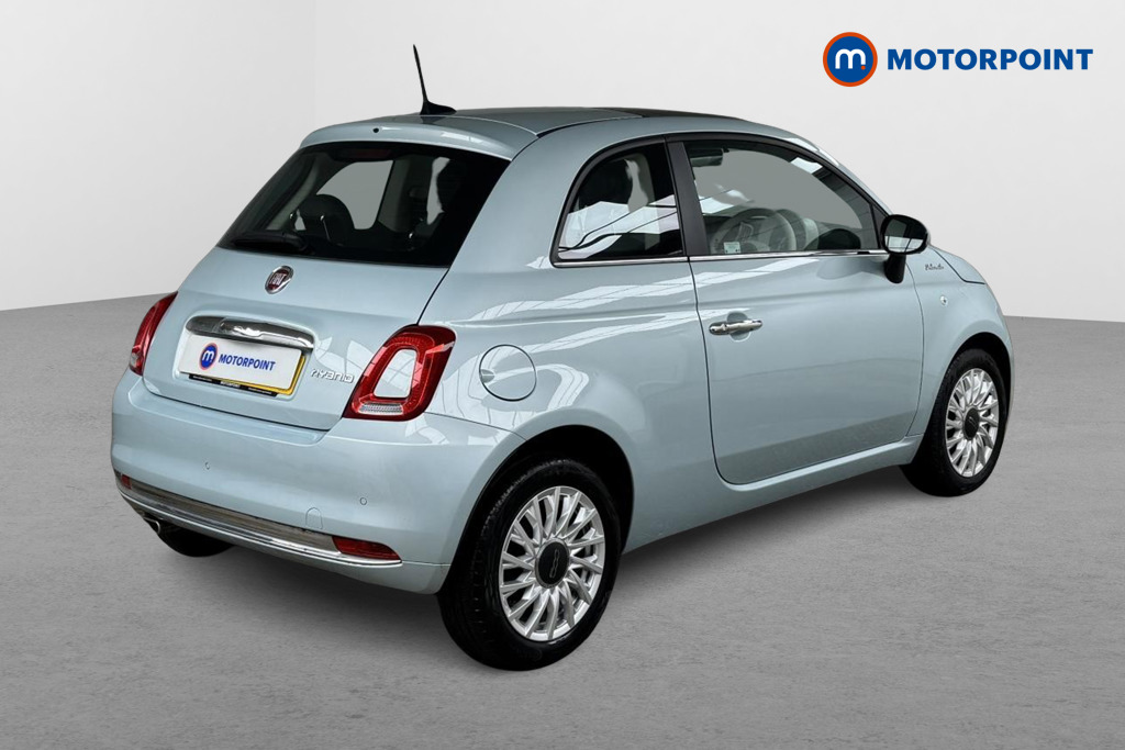 Fiat 500 Dolcevita Manual Petrol-Electric Hybrid Hatchback - Stock Number (1519371) - Drivers side rear corner