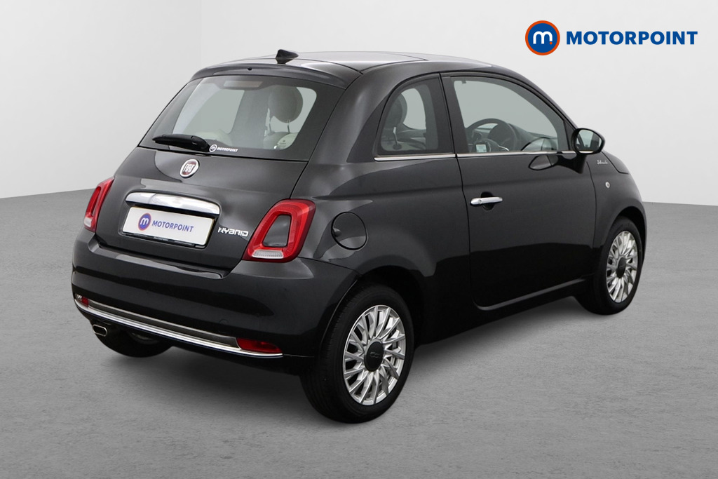 Fiat 500 Dolcevita Manual Petrol-Electric Hybrid Hatchback - Stock Number (1513246) - Drivers side rear corner