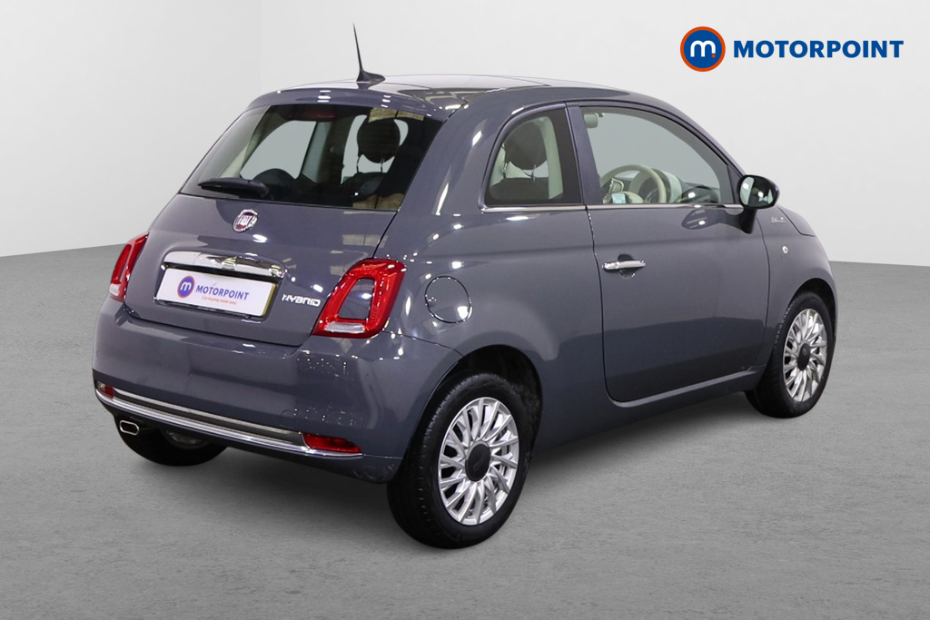 Fiat 500 Dolcevita Manual Petrol-Electric Hybrid Hatchback - Stock Number (1516030) - Drivers side rear corner