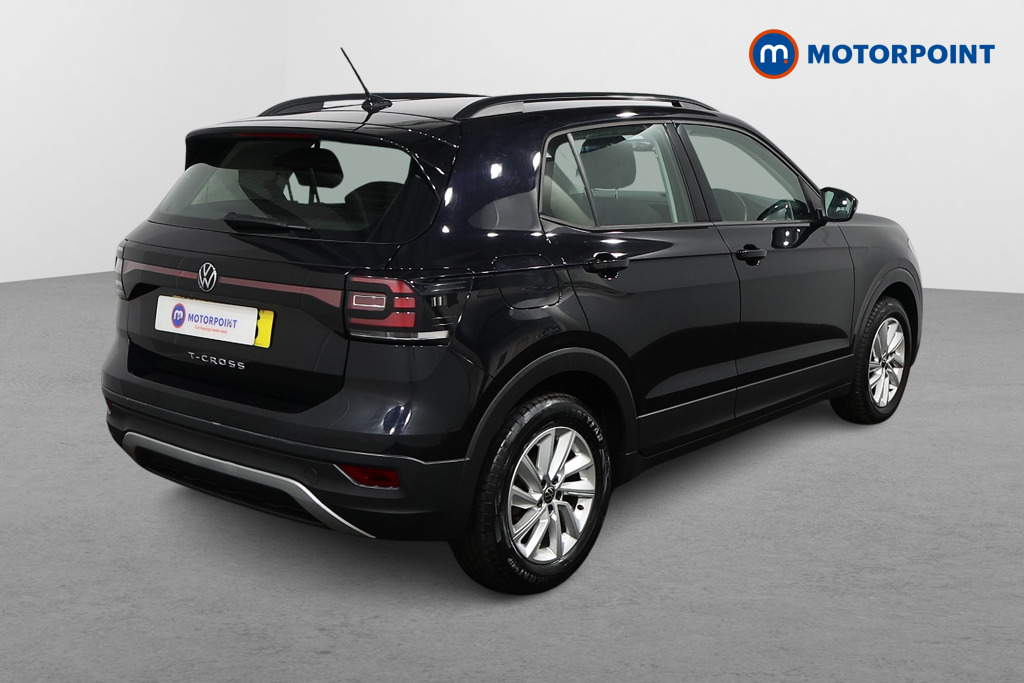 Volkswagen T-Cross Se Edition Manual Petrol SUV - Stock Number (1517536) - Drivers side rear corner