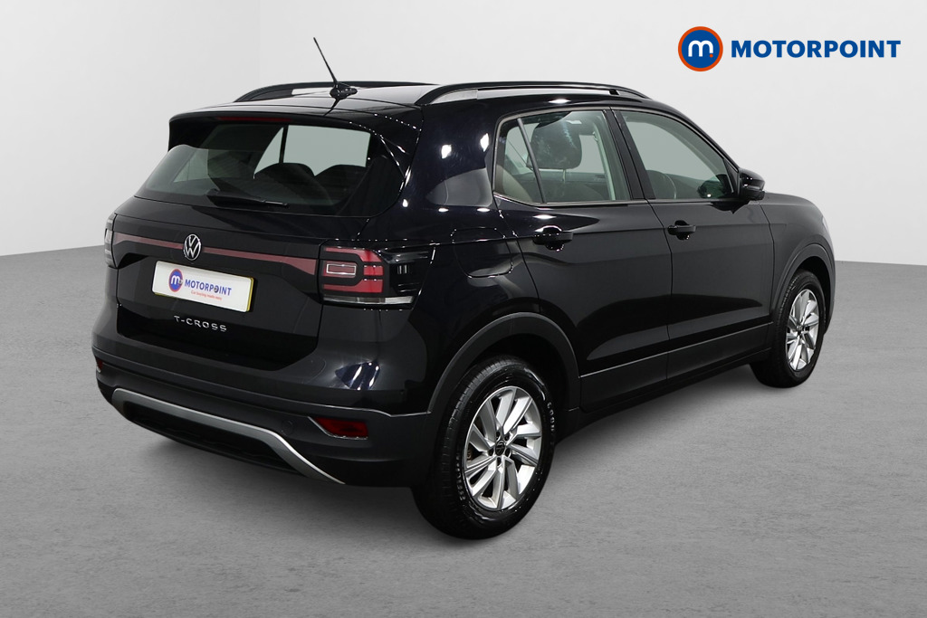 Volkswagen T-Cross Se Edition Manual Petrol SUV - Stock Number (1517540) - Drivers side rear corner