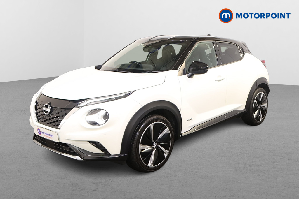 Nissan Juke Tekna-Plus Automatic Petrol-Electric Hybrid SUV - Stock Number (1520784) - Passenger side front corner