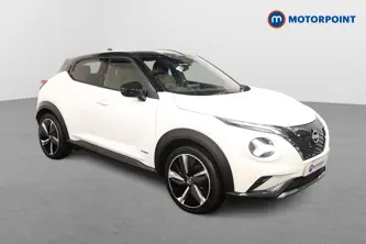 Nissan Juke Tekna-Plus Automatic Petrol-Electric Hybrid SUV - Stock Number (1520784) - Drivers side front corner