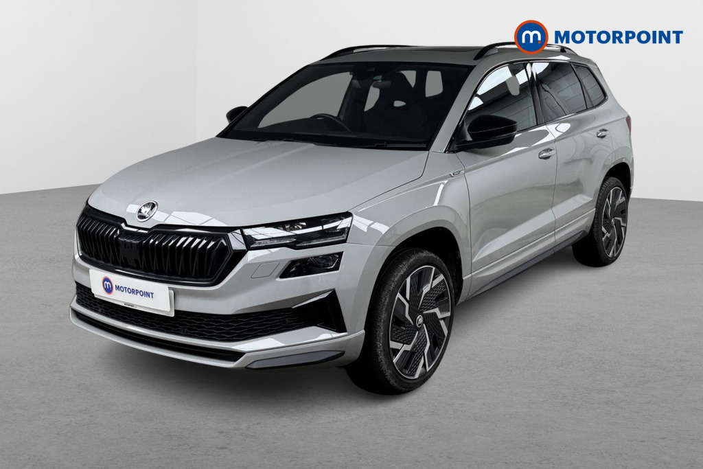 Skoda Karoq Sportline Automatic Petrol SUV - Stock Number (1522596) - Passenger side front corner