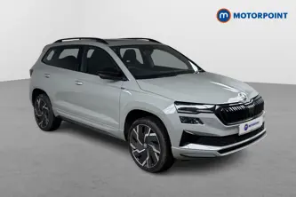 Skoda Karoq Sportline Automatic Petrol SUV - Stock Number (1522596) - Drivers side front corner