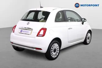 Fiat 500 Dolcevita Manual Petrol-Electric Hybrid Hatchback - Stock Number (1522629) - Drivers side rear corner