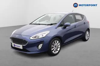 Ford Fiesta Titanium Manual Petrol-Electric Hybrid Hatchback - Stock Number (1522780) - Passenger side front corner