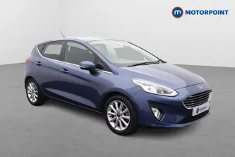 Ford Fiesta Titanium Manual Petrol-Electric Hybrid Hatchback - Stock Number (1522780) - Drivers side front corner