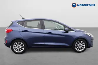 Ford Fiesta Titanium Manual Petrol-Electric Hybrid Hatchback - Stock Number (1522780) - Drivers side