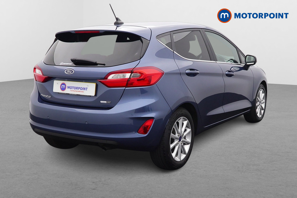 Ford Fiesta Titanium Manual Petrol-Electric Hybrid Hatchback - Stock Number (1522780) - Drivers side rear corner