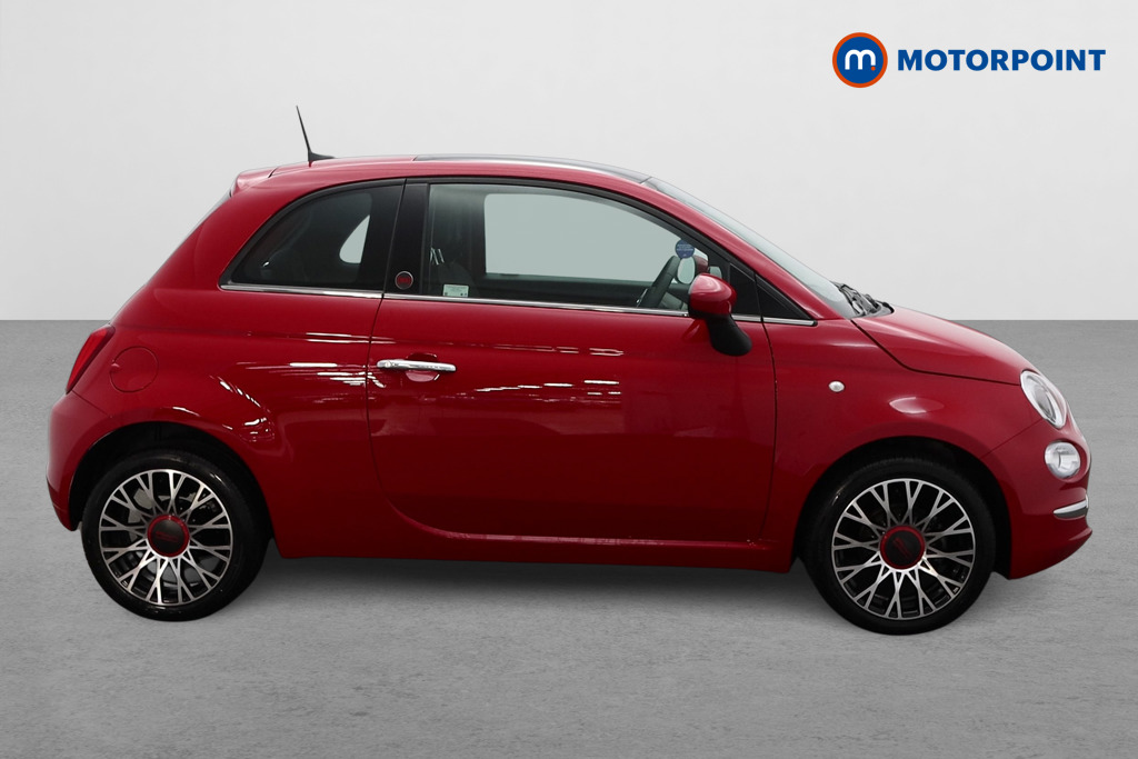 Fiat 500 RED Manual Petrol-Electric Hybrid Hatchback - Stock Number (1523173) - Drivers side