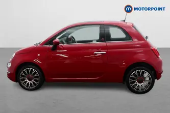 Fiat 500 RED Manual Petrol-Electric Hybrid Hatchback - Stock Number (1523173) - Passenger side