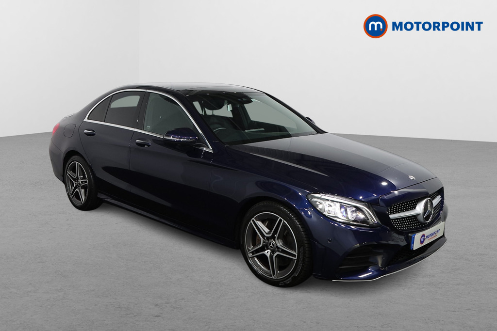 Mercedes-Benz C Class Amg Line Edition Automatic Diesel Saloon - Stock Number (1523854) - Drivers side front corner
