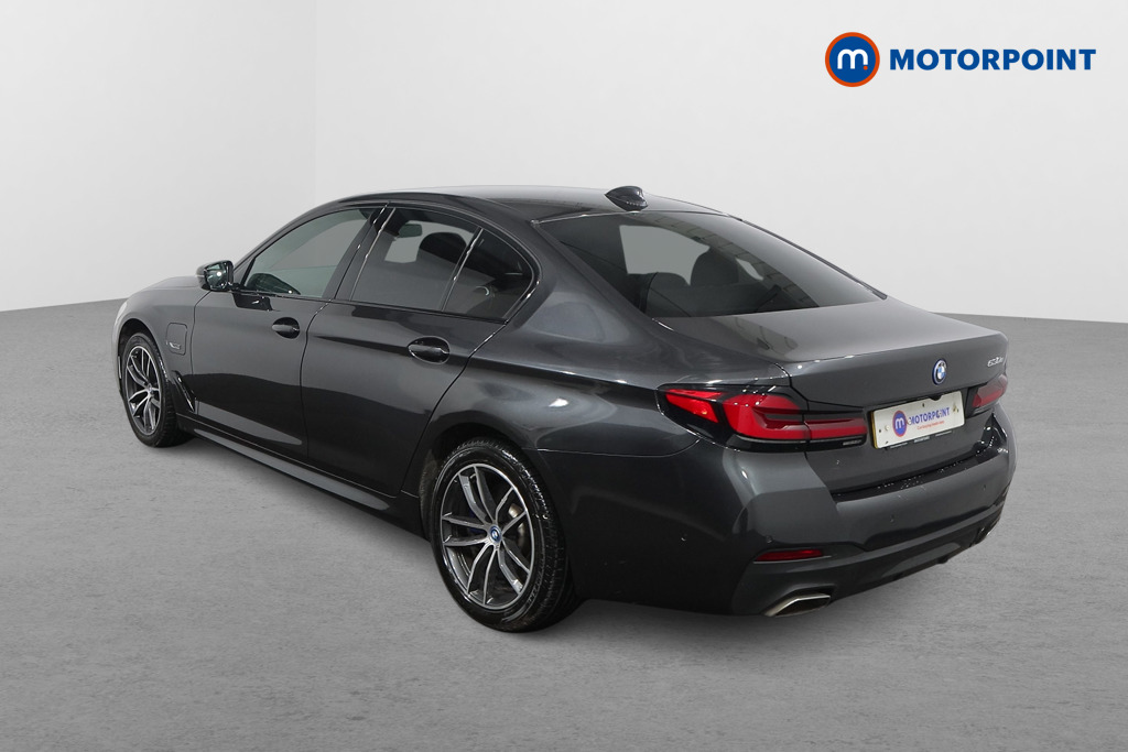 BMW 5 Series M Sport Automatic Petrol Plug-In Hybrid Saloon - Stock Number (1517312) - Passenger side rear corner