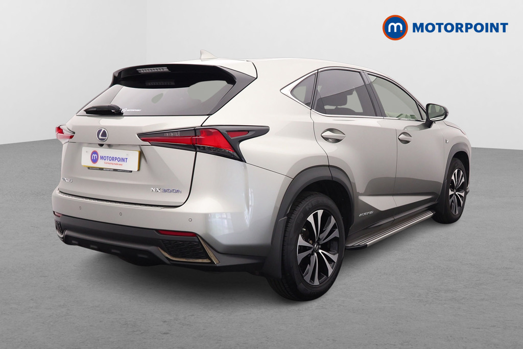 Lexus NX F-Sport Automatic Petrol-Electric Hybrid SUV - Stock Number (1520911) - Drivers side rear corner