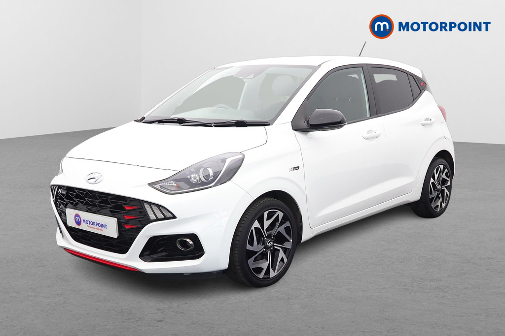 Hyundai I10 N Line Manual Petrol Hatchback - Stock Number (1512388) - Passenger side front corner