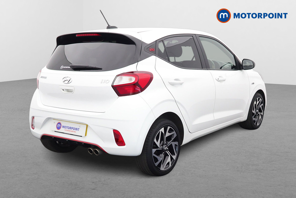 Hyundai I10 N Line Manual Petrol Hatchback - Stock Number (1512388) - Drivers side rear corner