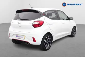 Hyundai I10 N Line Manual Petrol Hatchback - Stock Number (1512388) - Drivers side rear corner