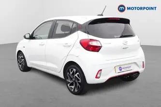 Hyundai I10 N Line Manual Petrol Hatchback - Stock Number (1512388) - Passenger side rear corner