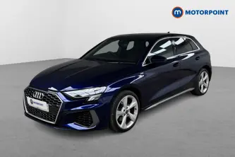 Audi A3 S Line Automatic Petrol Plug-In Hybrid Hatchback - Stock Number (1516239) - Passenger side front corner