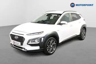 Hyundai Kona Premium Se Automatic Petrol-Electric Hybrid SUV - Stock Number (1520340) - Passenger side front corner