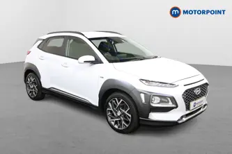 Hyundai Kona Premium Se Automatic Petrol-Electric Hybrid SUV - Stock Number (1520340) - Drivers side front corner