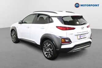 Hyundai Kona Premium Se Automatic Petrol-Electric Hybrid SUV - Stock Number (1520340) - Passenger side rear corner