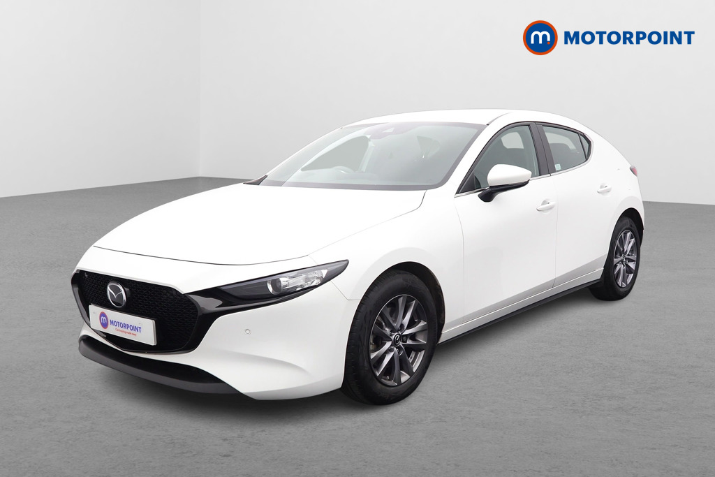 Mazda 3 Se-L Lux Manual Petrol-Electric Hybrid Hatchback - Stock Number (1522499) - Passenger side front corner