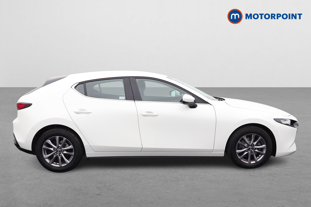 Mazda 3 Se-L Lux Manual Petrol-Electric Hybrid Hatchback - Stock Number (1522499) - Drivers side