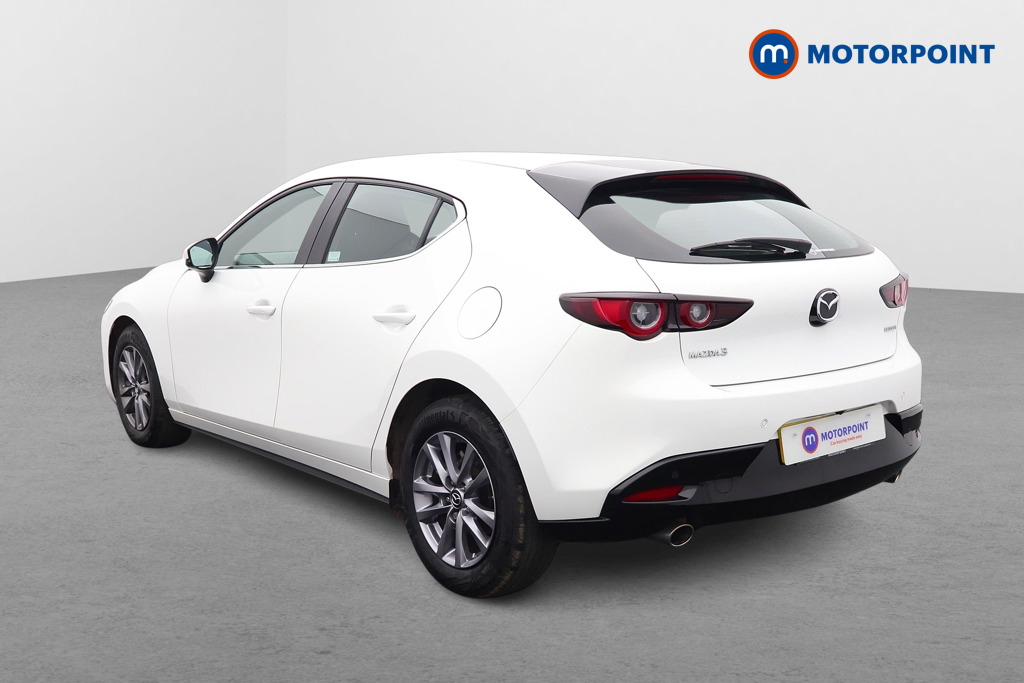 Mazda 3 Se-L Lux Manual Petrol-Electric Hybrid Hatchback - Stock Number (1522499) - Passenger side rear corner