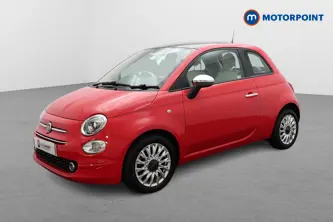 Fiat 500 Lounge Manual Petrol-Electric Hybrid Hatchback - Stock Number (1522165) - Passenger side front corner