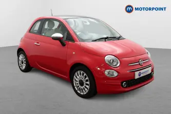 Fiat 500 Lounge Manual Petrol-Electric Hybrid Hatchback - Stock Number (1522165) - Drivers side front corner