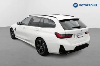 BMW 3 Series M Sport Automatic Petrol Plug-In Hybrid Estate - Stock Number (1522510) - Passenger side rear corner