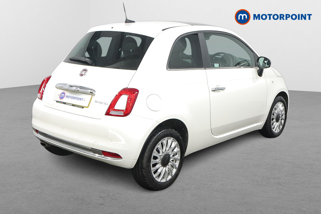 Fiat 500 1.0 Mild Hybrid 3Dr Manual Petrol-Electric Hybrid Hatchback - Stock Number (1523278) - Drivers side rear corner