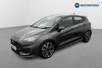 Ford Fiesta St-Line X Automatic Petrol-Electric Hybrid Hatchback - Stock Number (1519546) - Passenger side front corner