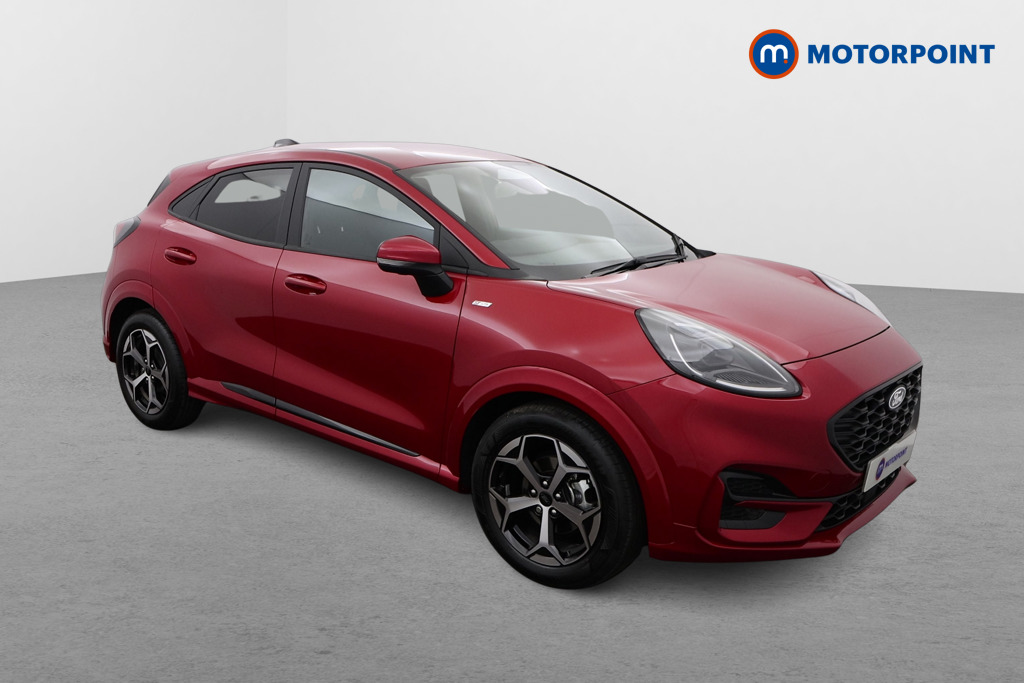 Ford Puma St-Line Manual Petrol-Electric Hybrid SUV - Stock Number (1520928) - Drivers side front corner