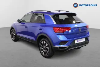 Volkswagen T-Roc Active Manual Petrol SUV - Stock Number (1521893) - Passenger side rear corner