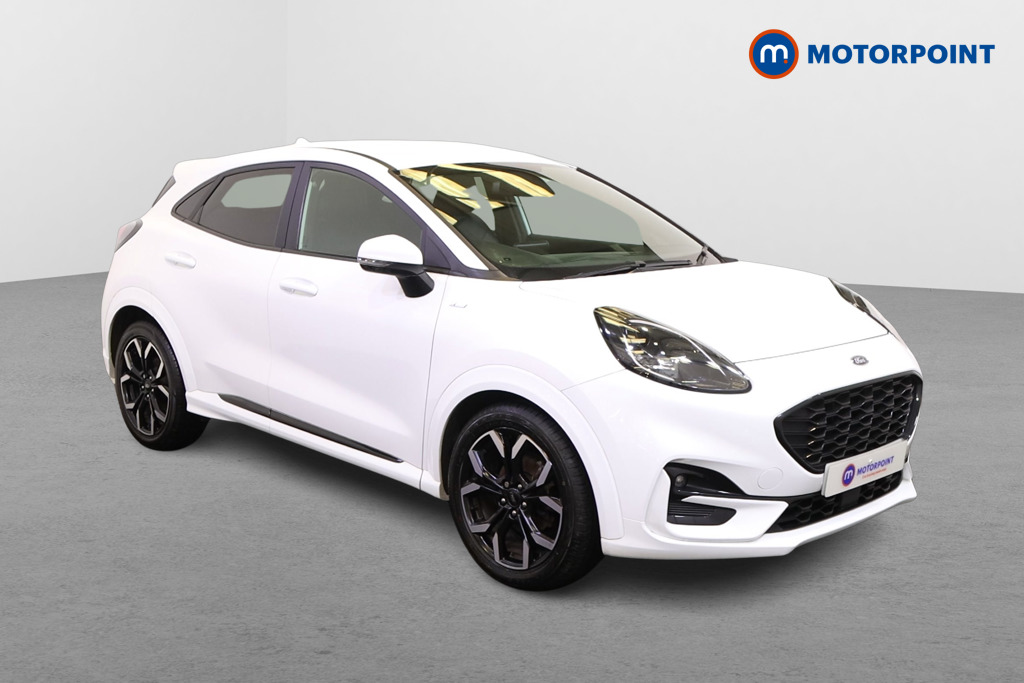 Ford Puma St-Line X Manual Petrol-Electric Hybrid SUV - Stock Number (1522882) - Drivers side front corner