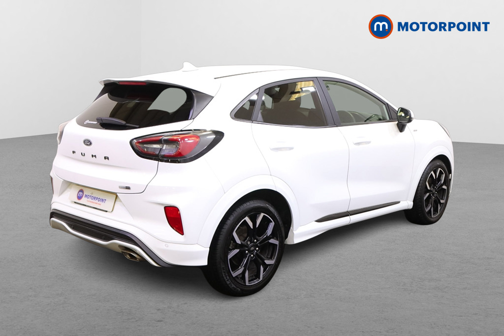 Ford Puma St-Line X Manual Petrol-Electric Hybrid SUV - Stock Number (1522882) - Drivers side rear corner