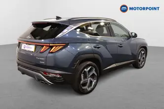 Hyundai Tucson Premium Automatic Petrol-Electric Hybrid SUV - Stock Number (1523487) - Drivers side rear corner