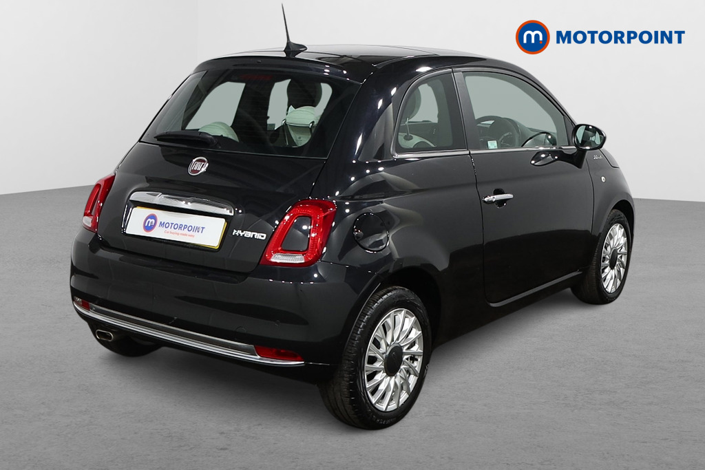 Fiat 500 Dolcevita Manual Petrol-Electric Hybrid Hatchback - Stock Number (1524493) - Drivers side rear corner