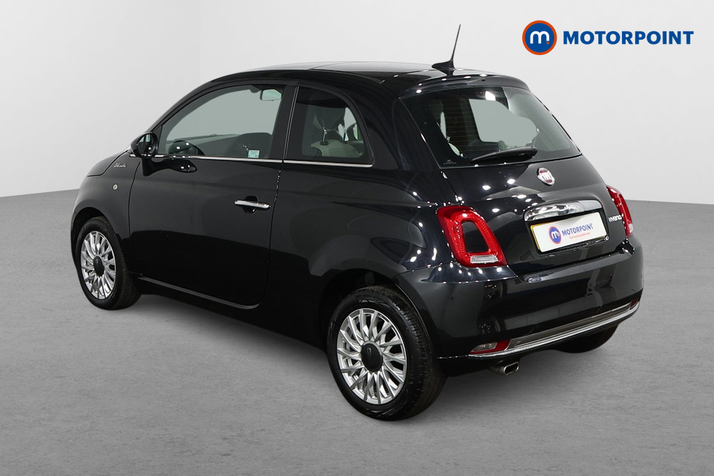 Fiat 500 Dolcevita Manual Petrol-Electric Hybrid Hatchback - Stock Number (1524493) - Passenger side rear corner