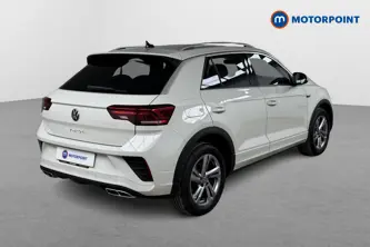 Volkswagen T-Roc R-Line Automatic Petrol SUV - Stock Number (1525339) - Drivers side rear corner