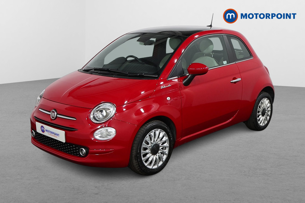 Fiat 500 Dolcevita Manual Petrol-Electric Hybrid Hatchback - Stock Number (1513277) - Passenger side front corner