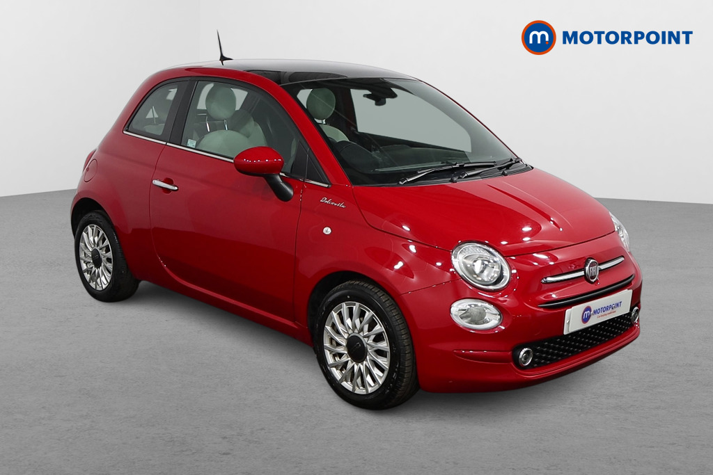 Fiat 500 Dolcevita Manual Petrol-Electric Hybrid Hatchback - Stock Number (1513277) - Drivers side front corner